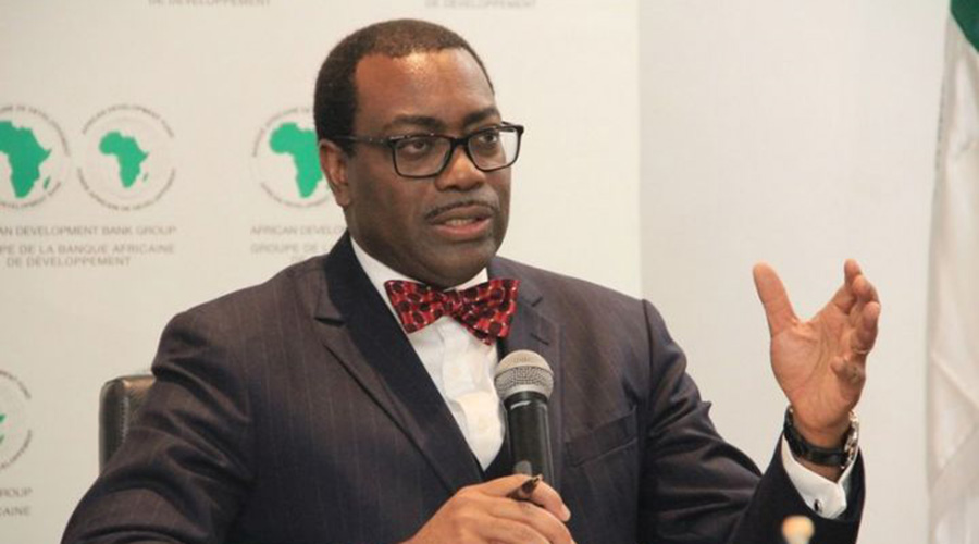 Akinwumi Adesina, President of the African Development Bank, has promised to create 25 million jobs for Africau2019s youth in 10 years. / Net photo