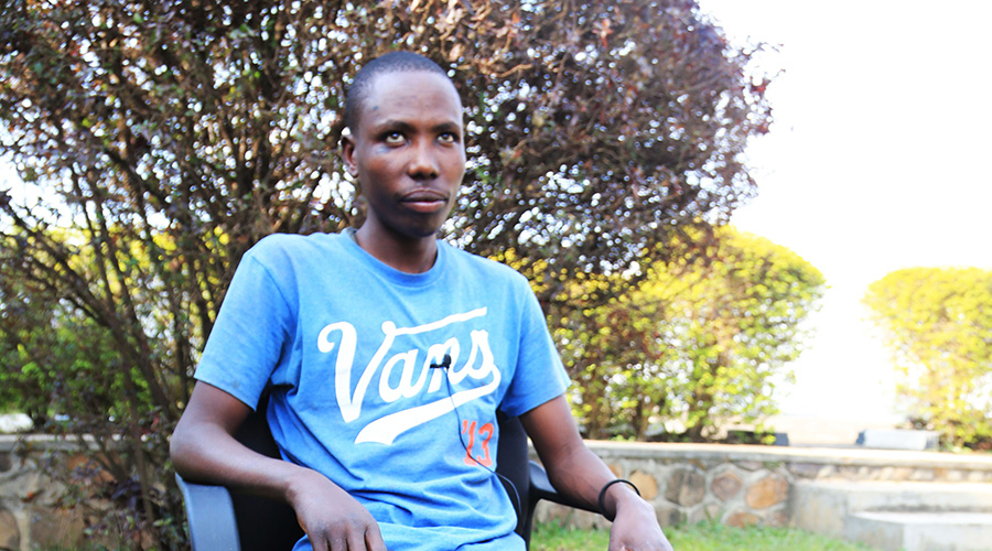 29-year-old Jean-Claude Dusabimana who was tortured in Uganda. / Courtesy