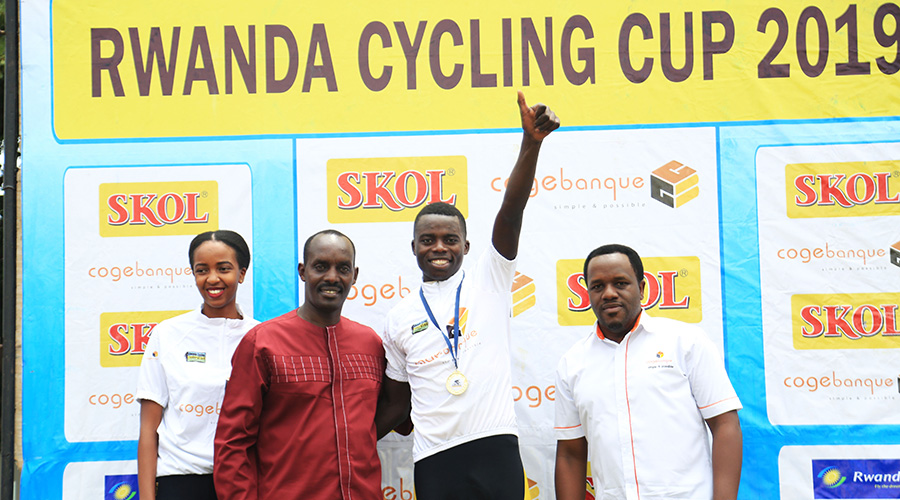 Rwamagana Circuit was Moise Mugishau2019s second victory in Rwanda Cycling Cup after Karongi Challenge last year. / Sam Ngendahimana