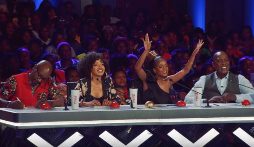 East Africa Got Talentu2019s four judges. Courtesy photos.