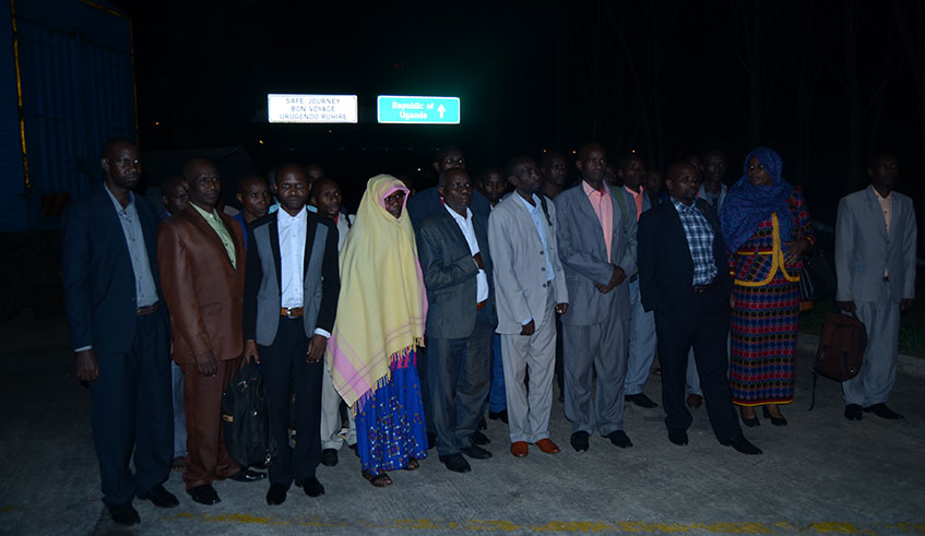 32 Rwandan nationals were on Thursday night deported from Uganda. 