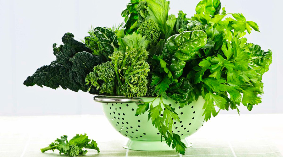 Leafy greens contain virtually no fat and are loaded with beneficial minerals and vitamins. / Net photo