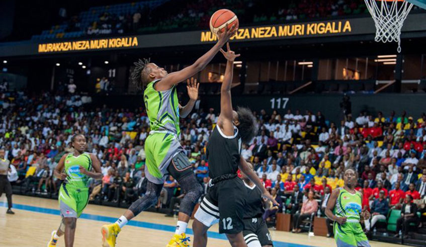 Kigali Arena was packed to capacity during the facilityu2019s inaugural game between APR and the Hoops Rwanda last month. File