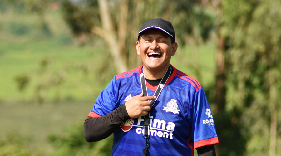 Javier Martinez Espinoza was unveiled on Saturday after signing a one-year deal with the Blues. / Net
