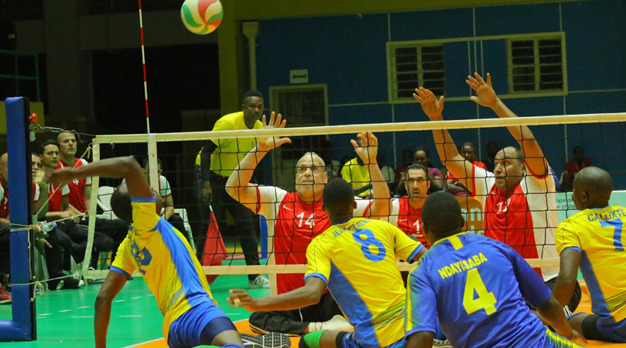 Rwanda gave no challenge to powerful Egypt in a final that only lasted for 50 minutes at Amahoro Indoor Stadium on Sunday. / Courtesy