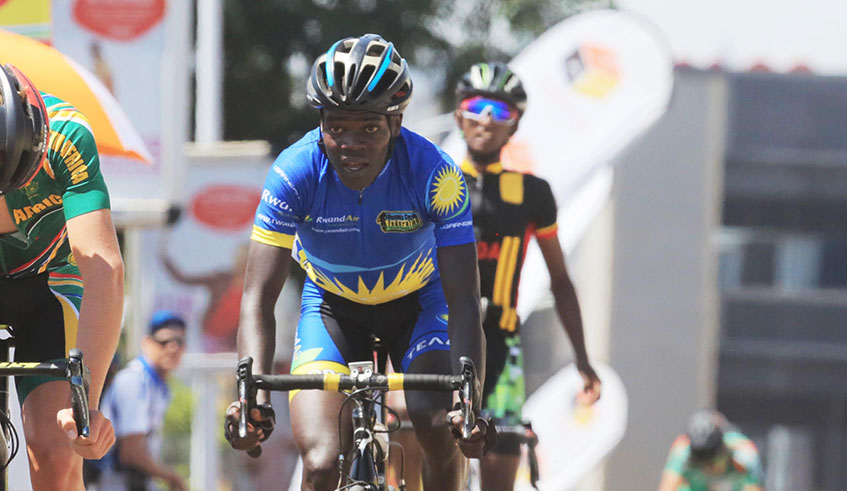 Jean Eric Habimana, who has been training in Europe since July, is part of the four riders representing Rwanda at the world championships in Yorkshire, England.  Sam Ngendahimana.