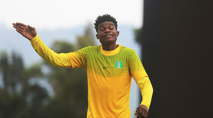 Farouk Ssentongo scored the consolation goal during AS Kigali's 2-1 defeat to Proline on Saturday. / File