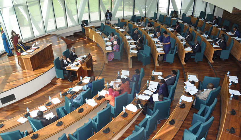 EALA members during a past plenary session in Arusha, Tanzania. Courtesy.