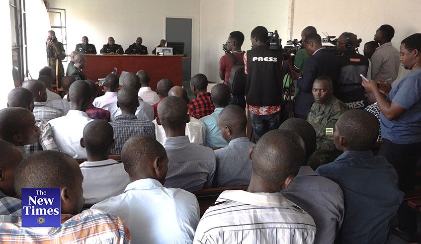 The suspects were all present in court and requested for an adjournment of the pre-trial proceedings to be able to get lawyers. 