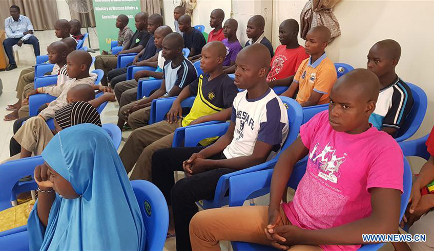 Over 25 child soldiers were  rescued by Nigerian Army.