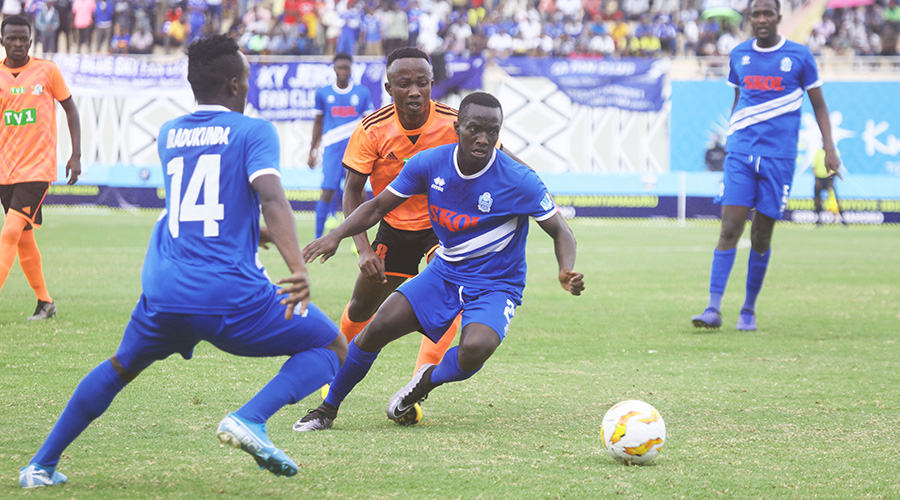 Rayon Sports missed a lot of chances including a first-half penalty during the goalless draw at Amahoro Stadium on Saturday. / Sam Ngendahimana
