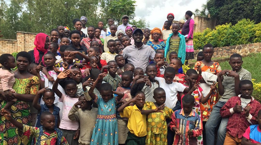 The children of CVF, an initiative started by Jean-Paul Migambi to help the vulnerable. / Ange Iliza