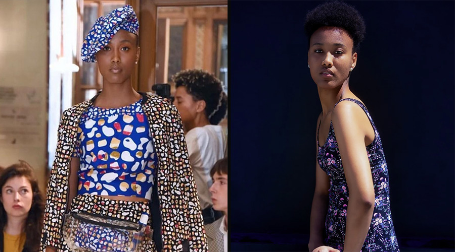 Akiwacu during a runway fashion event in Paris, France. / Courtesy