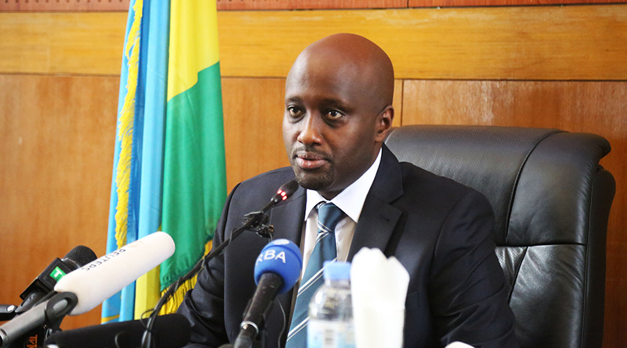 Amb. Olivier Nduhungirehe, Rwandau2019s Minister of State in charge of the East African Community, chaired the meeting that reviewed the report of the Ad Hoc EAC Service Commission on the institutional reform of organs and institutions, in Arusha, Tanzania.