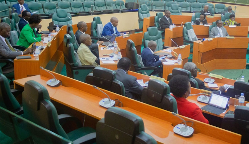 The Second Senators during a past plenary session last year. Photo: File.
