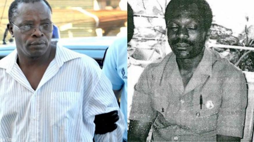 The former mayors Ngenzi (L) and Barahira. (Net)