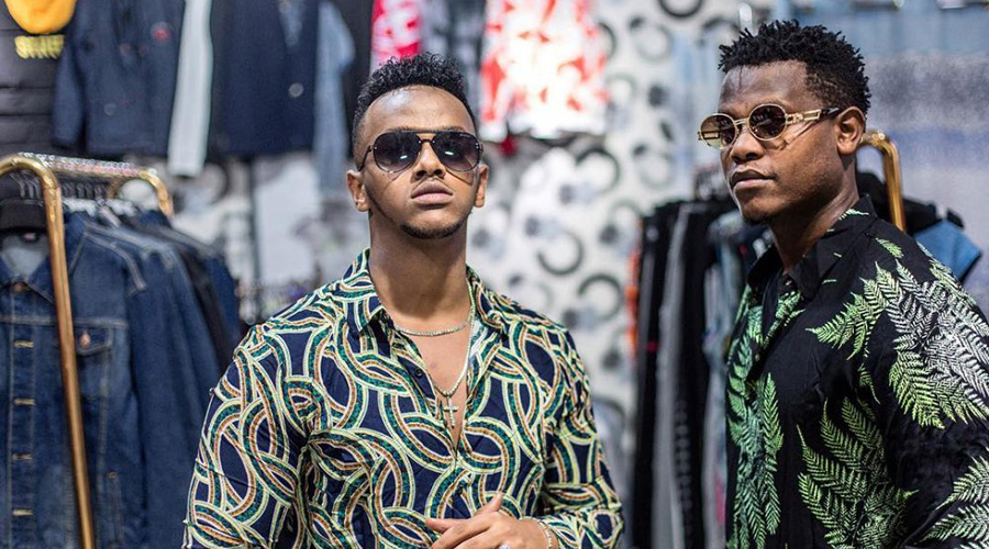 Bruce Melodie (R) has been Fred Lyonu2019s client for a long time. / Courtesy