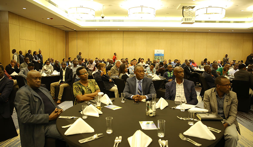 Close to 130 private sector players in the agriculture and agribusiness sectors attended the CEO forum. Courtesy photos.