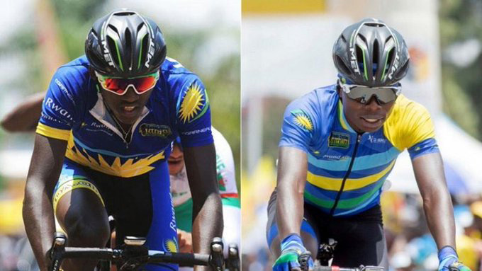 Samuel Mugisha (L) and Moise Mugisha will join their new French team in December. / File