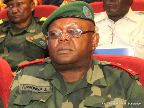 Gen. Lu00e9on-Richard Kasonga. / Internet photo