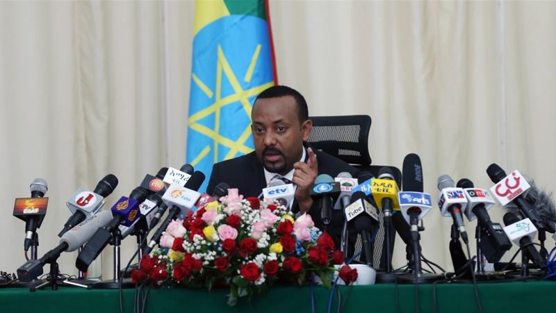 Abiy says homes, businesses and places of worship were destroyed in the protests. / Internet photo