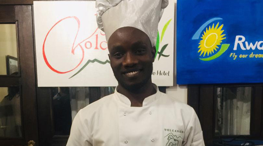 Chef Charles Kyomuhendo winner is from Volcanoes Safaris. / Courtesy
