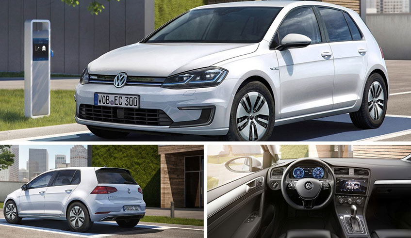 Rwanda is the first country where Volkswagen will be testing electric cars e-Golf in Africa. Net photo.