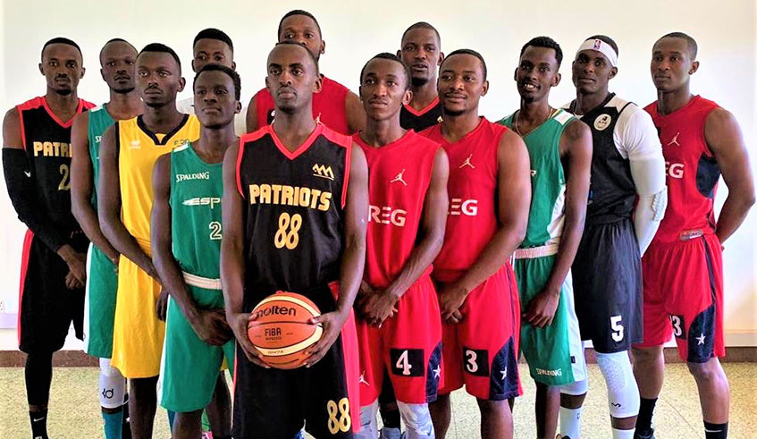 Aristide Mugabe (with the ball) will lead his team against Team Guibert in the All-Star Game at Kigali Arena on Friday. Courtesy.