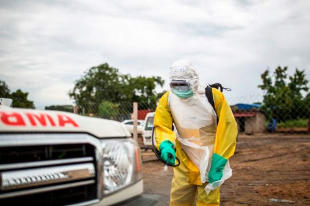 Aid workers have been involved in efforts to prevent Ebola from spreading. / BBC