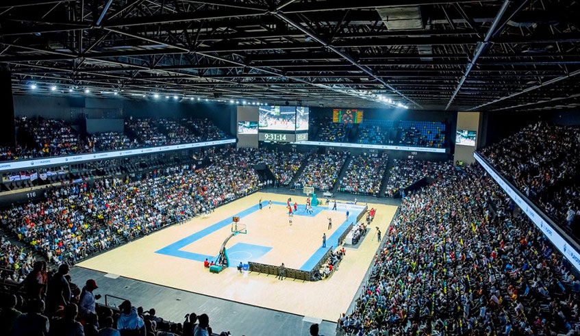 Kigali Arena, a 10,000-seater facility,  will host the semi-finals and finals of the four-day basketball tournament. File.