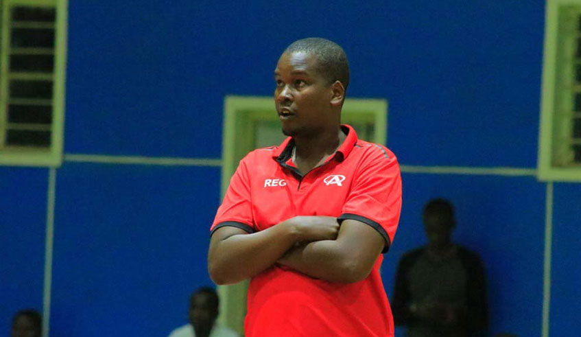 Benon Mugisha, head coach of league champions Rwanda Energy Group. Courtesy
