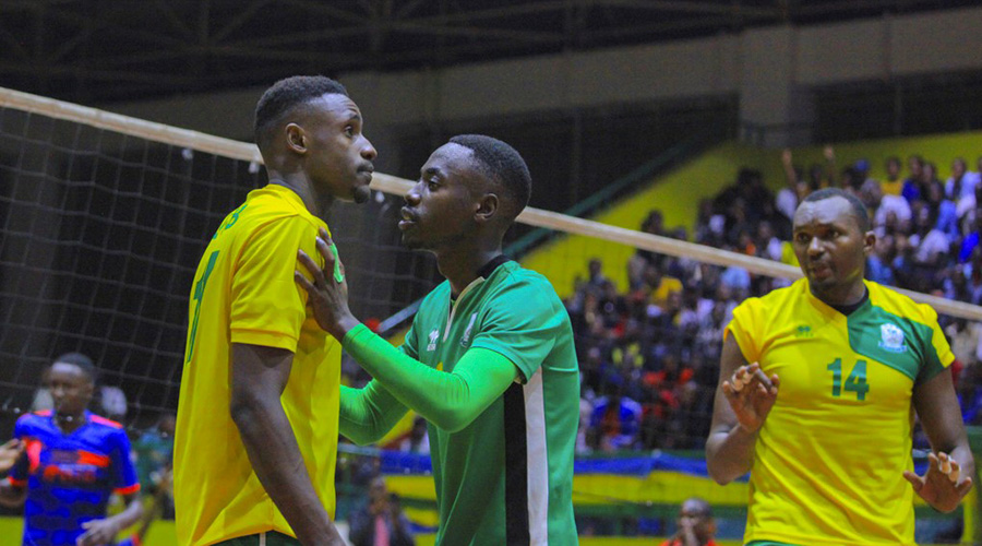 Samuel Niyogisubizo (L) was named the tournamentu2019s Most Valuable Player. / File