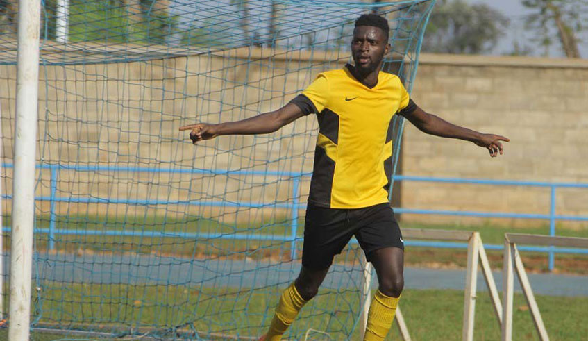 Former APR striker Bertrand Iradukunda will lead Mukurau2019s front-line in the highly charged match. File.
