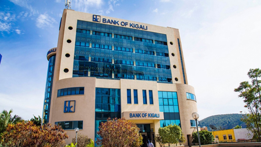 Bank of Kigali has been listed among Africau2019s top 100 banks in the latest African Business Magazine ranking. / Courtesy