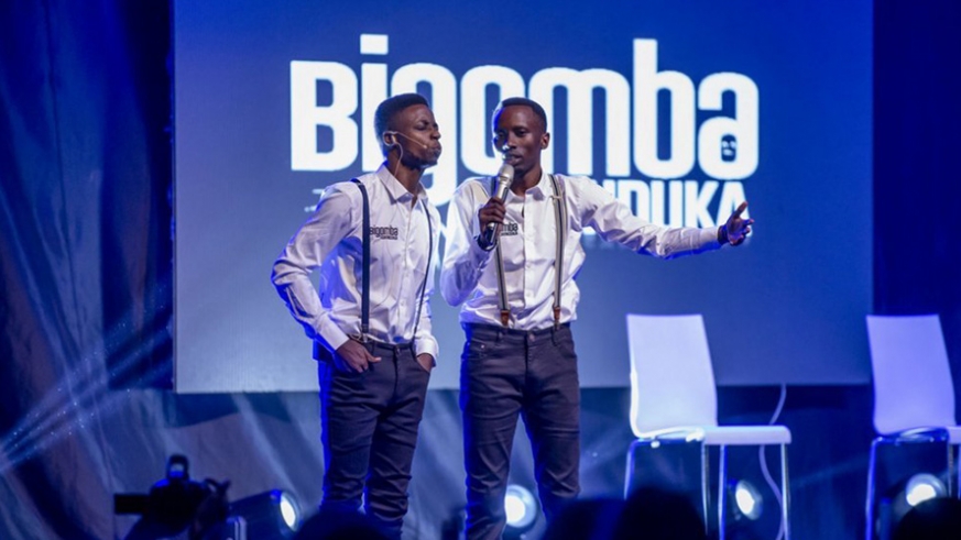 5k Etienne and Japhet performing during their show at Camp Kigali in October. /Craish Bahizi