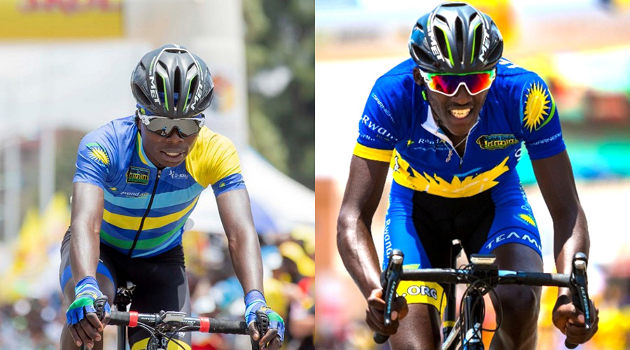 Moise Mugisha (L) and Samuel Mugisha completed their move to Team LMPu2013La roche sur yon on Wednesday. / File