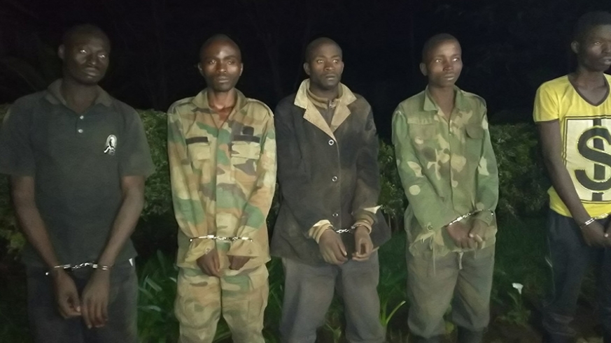 The captured fighters have admitted to be of the FDLR whose premises are in DR Congo bushes. / File