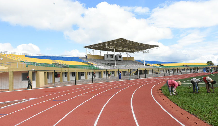 Ngoma Stadium is one of the three stadiums being constructed in East Province, with the other two in Bugesera and Nyagatare Districts. Courtesy.