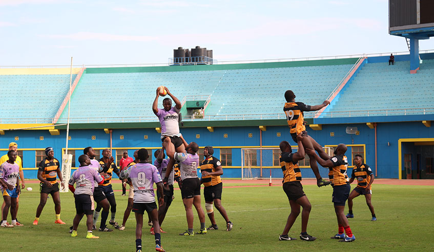 The rugby national team has been in training since September. They face Cu00f4te du2019Ivoire on November 23, in Abidjan. File.