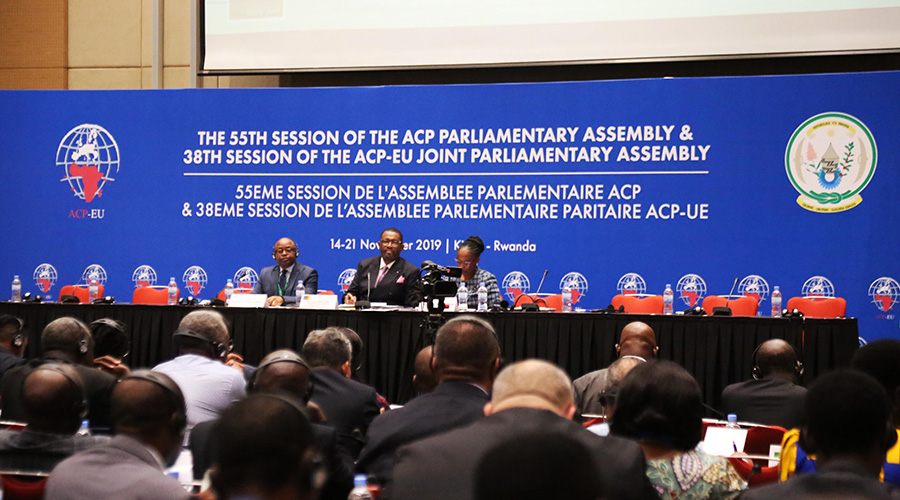 Delegates from Africa during the 55th session of the ACP Parliamentary Assembly. / Sam Ngendahimana