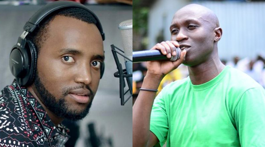 Adrien Misigaro (L) and Fireman. / Courtesy