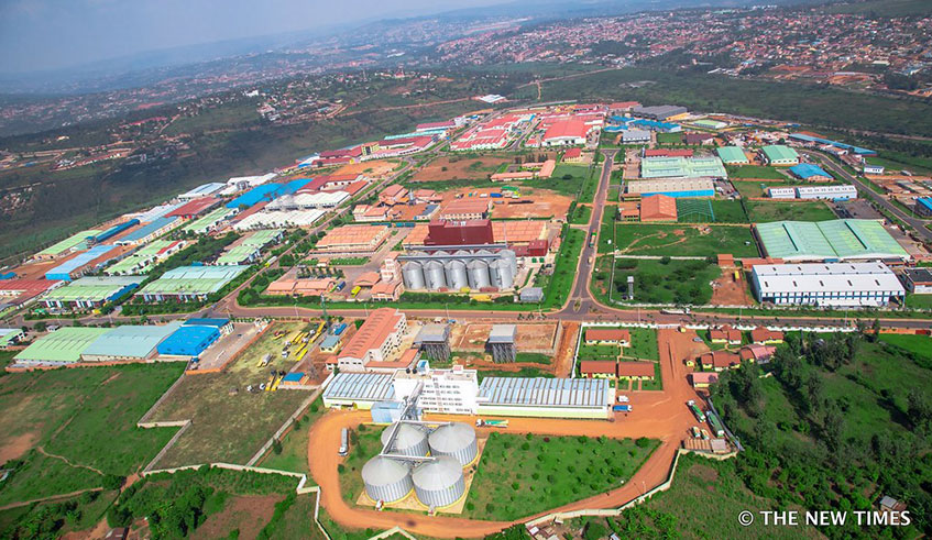 An aerial view of Kigali Special Economic Zone. Rwanda. (Emmanuel Kwizera)