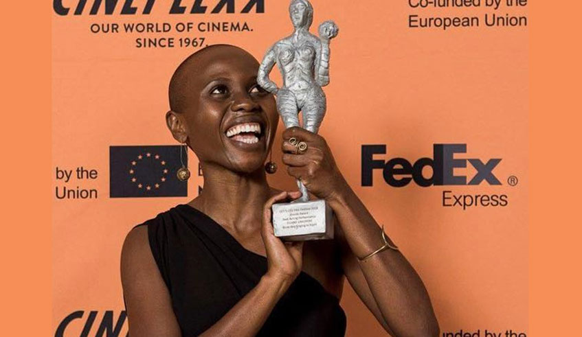 Eliane Umuhire has become one of Rwandau2019s biggest acting stars. The actress also won an award for her role in the 2017 movie u2018Birds Are Singing in Kigaliu2019.  Courtesy photos.