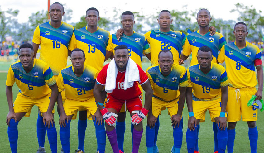The national football team, Amavubi. Courtesy.
