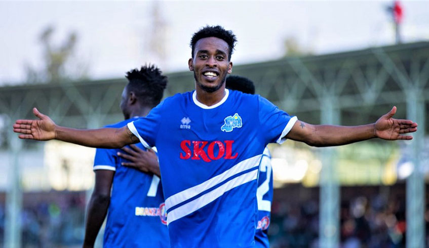 Eric Rutanga, 27, assumed the captaincy of Rayon Sports in July after former skipper Thierry Manzi joined rivals APR. Courtesy.