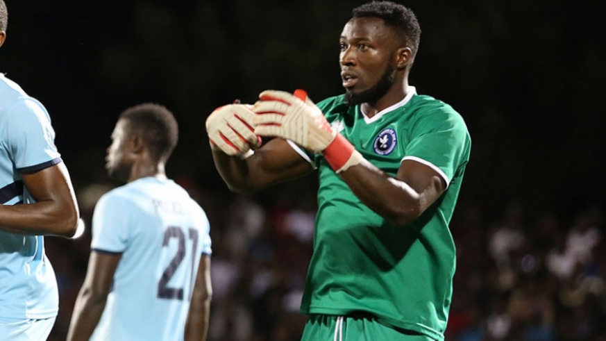 Police goalie Gahungu Habarurema has kept more (5) clean sheets than other goalkeeper in Rwanda Premier League this season. File