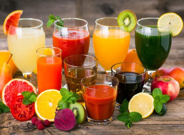 Juices contain many health-promoting nutrients u2013 such as vitamin C, polyphenols and carotenoids. Net photo