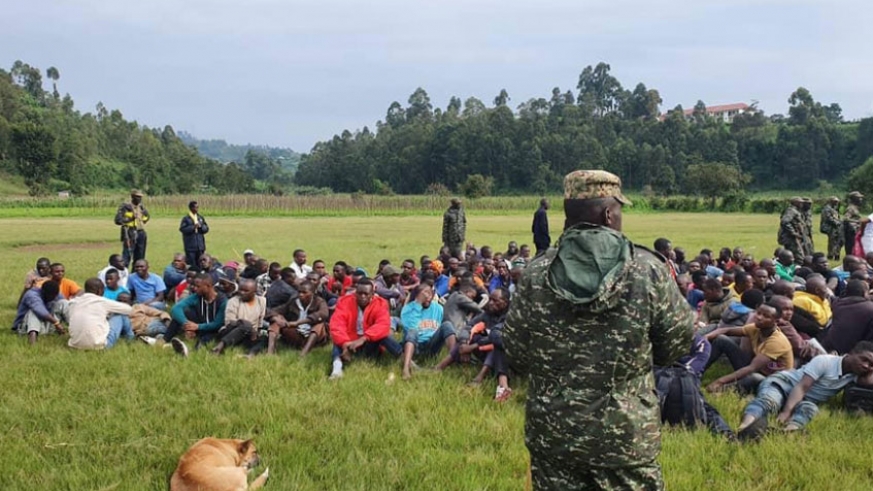 Ugandan military and police on Monday arrested nearly 200 Rwandans. / Courtesy