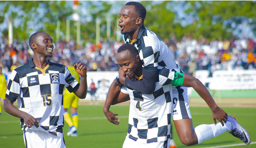 Thierry Manzi (#4) joined APR from Rayon Sports in June. Courtesy.