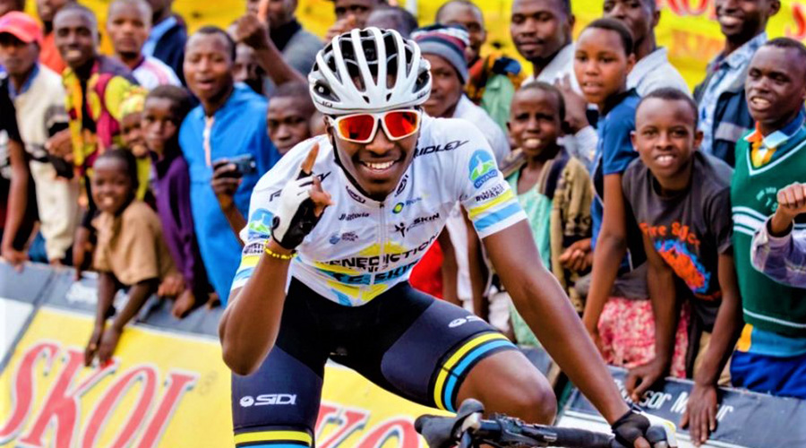 Renus Byiza Uhiriwe eyes history as the youngest rider to win Rwanda Cycling Cup. / Sam Ngendahimana
